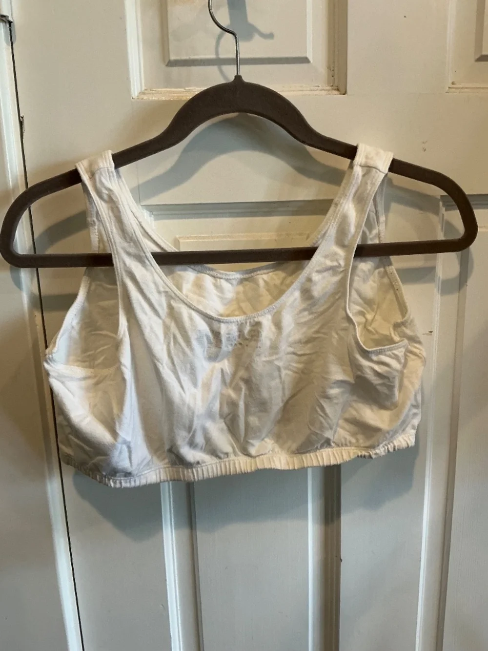 Fruit of the loom pullover bra!  Plus size 46